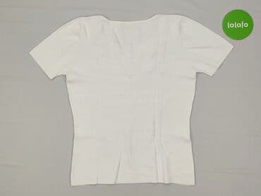 bluzki ecru eleganckie: Bluzka damska, S — 3