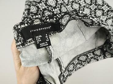 spodnie croop: Atmosphere, Spodnie materiałowe damskie, rozmiar S — 5