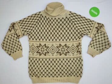 sweter na szydełku z kwadratów: Sweter damski, rozmiar M — 2