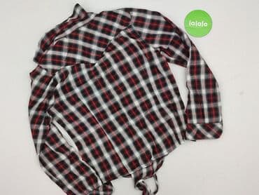 sukienka w czerwoną kratę damska: Koszula damska, rozmiar M — 4