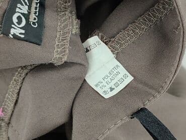 Material trousers for women, size XS (EU 34) — 6