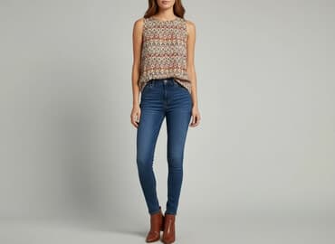 bluzka w stylu latino: Women's blouse, size S — 1