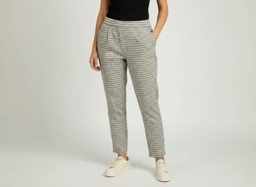 sinsay plus size spodnie: Sinsay, Spodnie materiałowe damskie, rozmiar M — 6