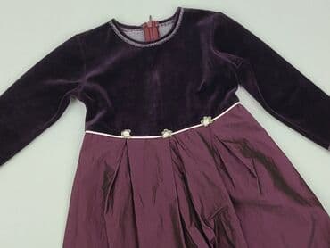 sukienka w geometryczne wzory: Dress, 8 years, 122-128 cm, condition - Very good — 1