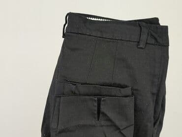 zara woskowane spodnie: H&M, Material trousers for women, size XS (EU 34) — 6