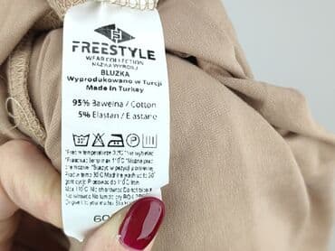 bluzki dla starszych pań po 70 allegro: FreeStyle, Bluzka damska, rozmiar 5XL — 5