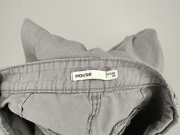 szare dresy: Spodnie cargo damskie, rozmiar S — 4