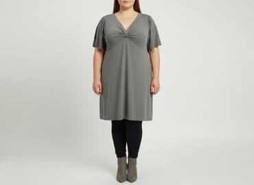koszula nocna plus size: Sukienka damska, rozmiar 4XL — 6