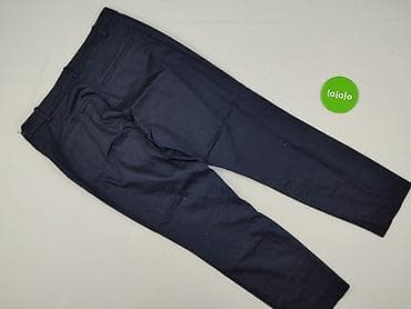 mango jeans balloon: H&M, Material trousers for women, size 3XL — 3