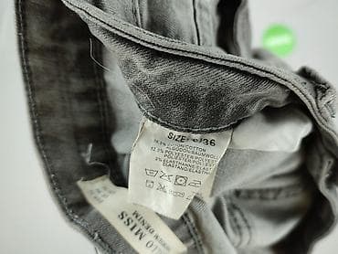 grey denim jeans: Hello Miss, Jeansy damskie, rozmiar S — 5