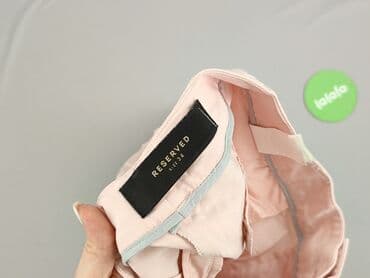 jaka bluzka do różowych spodni: Reserved, Material trousers for women, size XS — 4