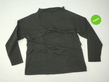 bluzka z dlugim rekawem czarna: Bluzka damska, rozmiar 2XL — 2