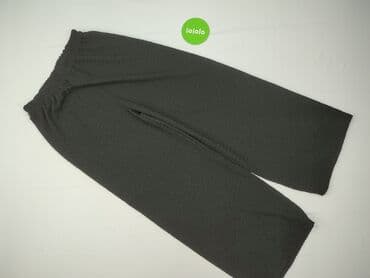 krótkie spodenki z szerokimi nogawkami: Spodnie materiałowe damskie, rozmiar S — 2