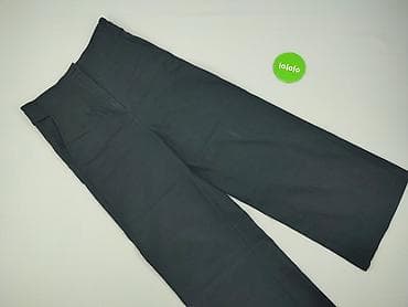 pull on trousers h: Spodnie materiałowe damskie, rozmiar L — 2