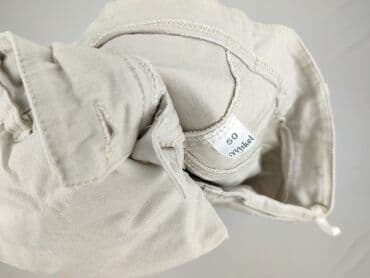 jasne buty: Spodnie materiałowe damskie, rozmiar 5XL — 4