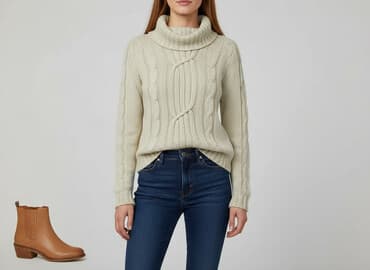 kurtki zimowe damskie c a: Sweter damski, rozmiar S — 5