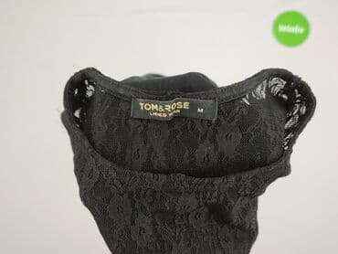 top z piórami czarny: Tom Rose, Bluzka damska, M — 4