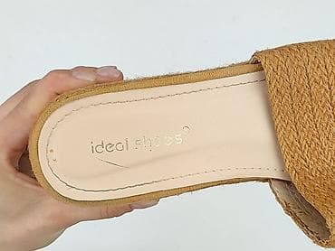 platformy modowe: Ideal Shoes, Klapki damskie, rozmiar 37 — 6