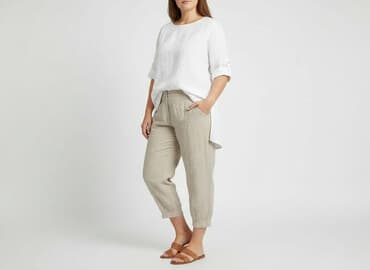 sukienki na wesele dla puszystych zalando: Zizzi, Spodnie 3/4 damskie, rozmiar 3XL — 1