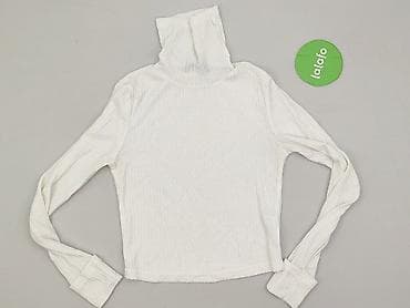 bluzki basic prążek: Golf damski, rozmiar S — 2