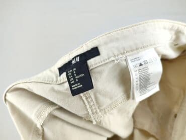 h m spodnie z rozszerzanymi nogawkami: H&M, Spodnie materiałowe damskie, rozmiar M — 4