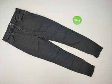 czarne szerokie jeansy: Pimkie, Jeansy damskie, rozmiar M — 2