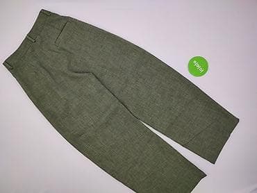 light green: Spodnie materiałowe damskie, rozmiar M — 3