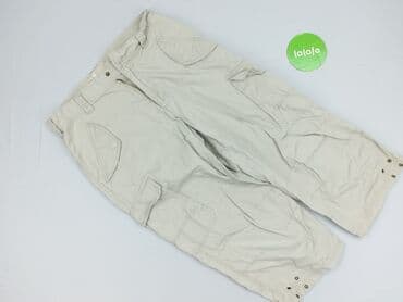 stradivarius cargo: 3/4 length trousers for men, size S — 2