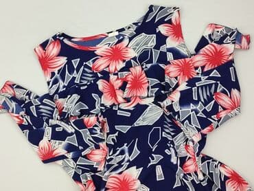 bluzki hiszpanki w kwiaty: Bluzka damska, rozmiar L — 1