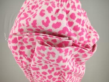 dresy czarne: Leopard, Spodnie dresowe damskie, rozmiar L — 4