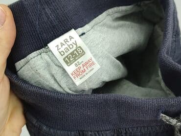 sukienka biala koronkowa: Baby material trousers, 12-18 months, 80-86 cm, Zara, condition - Very good — 4