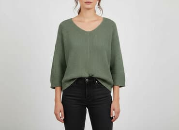 sukienki z kaszmiru: Sweter damski, rozmiar One size — 6