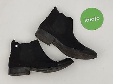 przezroczyste botki: Botki damskie, rozmiar 40 — 2