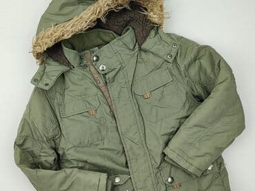 czarna kurtka bershka: Winter jacket, F&F, 10 years, 134-140 cm, condition - Very good — 1