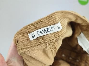 spodnie materialowe pull and bear: PULL&BEAR, Spodnie materiałowe damskie, rozmiar S — 5