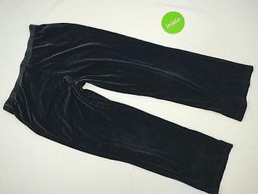 spodnie sliskie: Marks & Spencer, Spodnie materiałowe damskie, rozmiar 4XL — 3