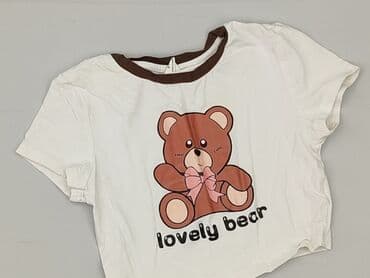 czarne rajstopy dla niemowlaka: T-shirt, Shein, 9 years, 128-134 cm, condition - Perfect — 1