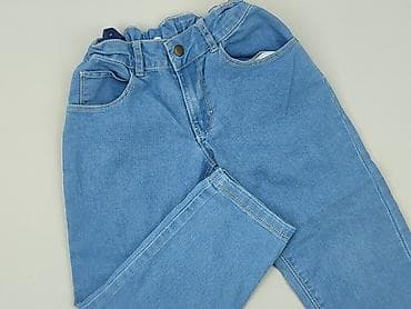 bluza bolerko: Spodnie jeansowe, 5-6 lat, 116, stan - Idealny — 1