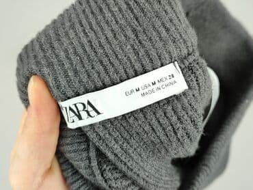 niebieska satynowa sukienka zara: Zara, Spódnica damska, rozmiar M — 4