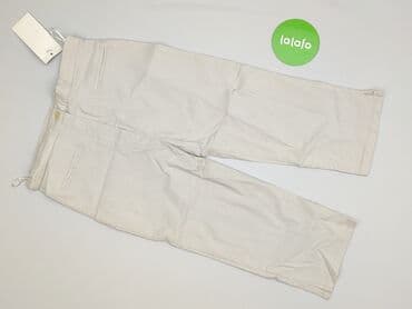 srebrne legginsy: Styled In Italy, 3/4 Trousers for women, M — 7