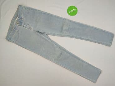 dżinsy skinny high ankle: H&M, Jeansy damskie, rozmiar S — 2