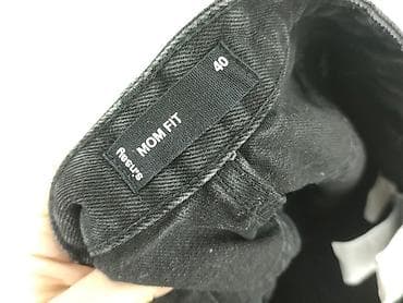 black jeans mom: Sinsay, Jeansy damskie, rozmiar L — 4