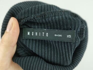 bluzki czarne mohito: Mohito, Golf damski, rozmiar XS — 4