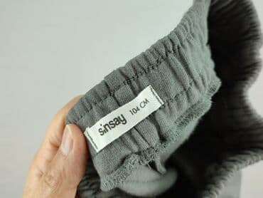 spodnie woskowane wysoki stan: Spodnie dresowe, Sinsay, 3-4 lat, 98/104, stan - Idealny — 4
