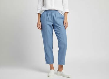 szerokie spodnie pepco: Damart, Spodnie materiałowe damskie, rozmiar M — 6