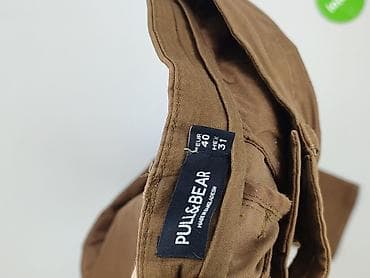 lniane spodnie pull and bear: PULL&BEAR, Spodnie materiałowe damskie, rozmiar M — 4