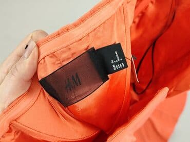 czerwona satynowa sukienka h m: H&M, Sukienka damska, rozmiar S — 5