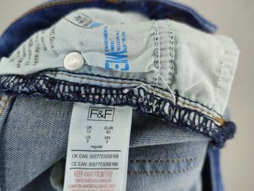jeansy flare co to znaczy: F&F, Jeansy damskie, rozmiar L — 4