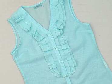 koszulka z dekoltem karo: Terranova, Bluzka damska, S — 1