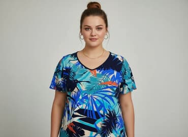 hawajska sukienka: F&F, Sukienka damska, rozmiar 2XL — 6